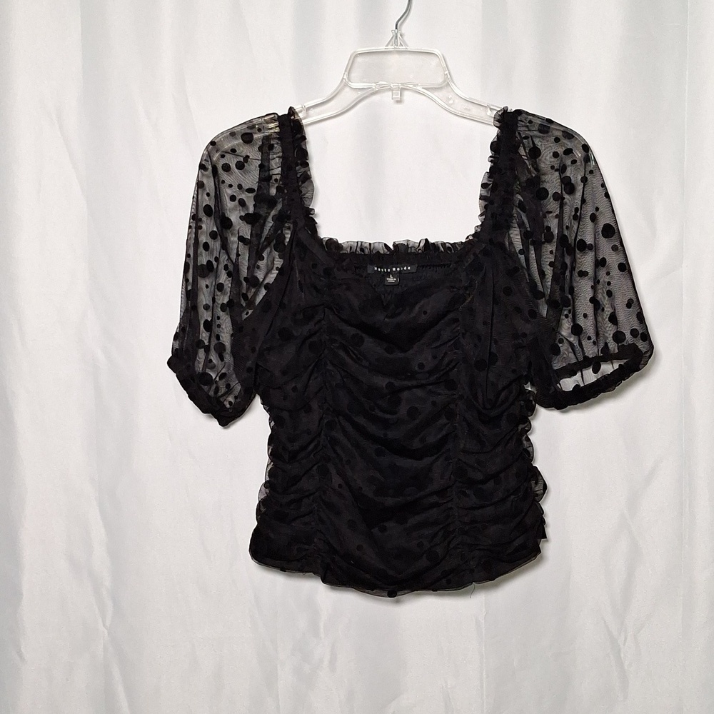 Haute MONDE blouse crop